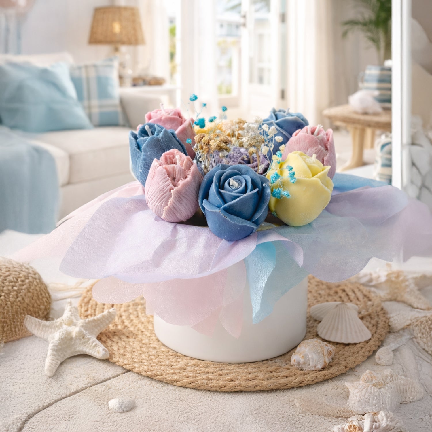 Bouquet de vela personalizado | Verano