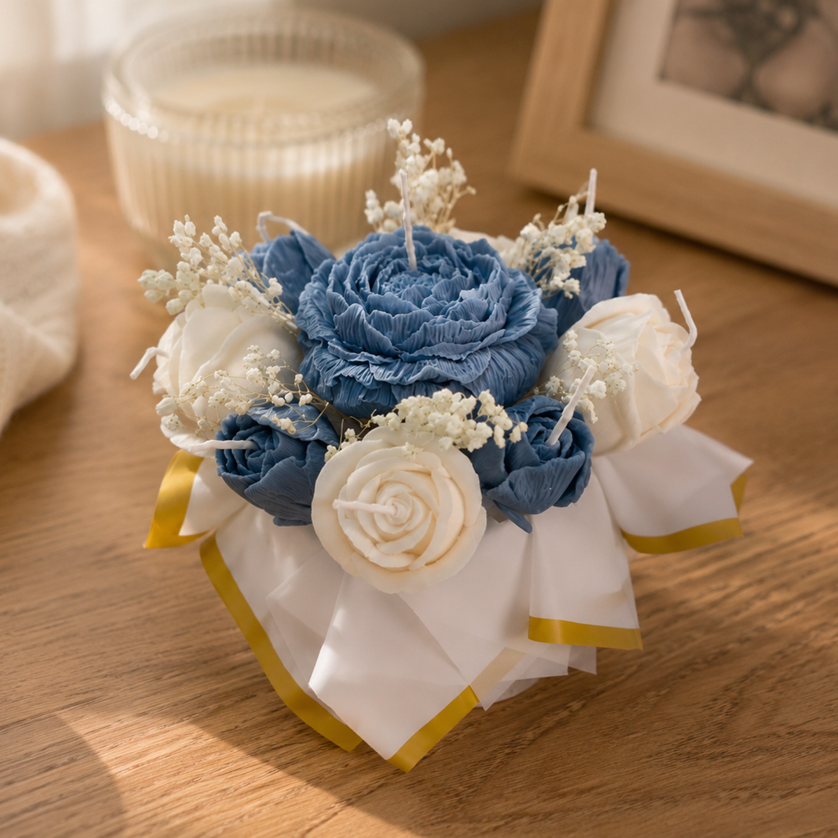 Bouquet de Velas Aromáticas "Ballerina" S | Regalo Original Amanza