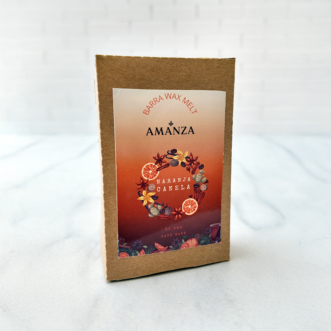 Wax Melt Barra 60 gr | Naranja Canela