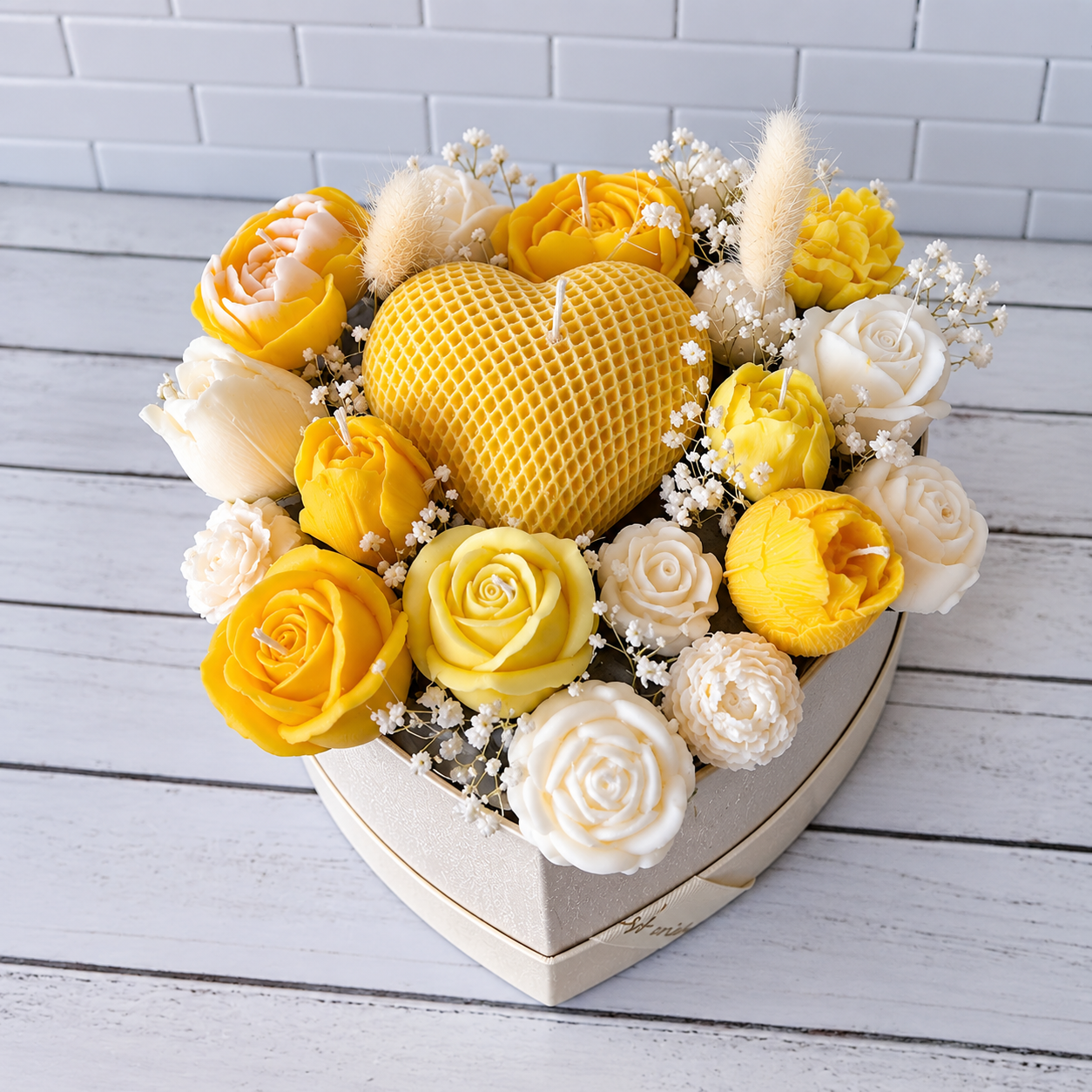 Bouquet de Velas Aromáticas L | Regalo Original Amanza