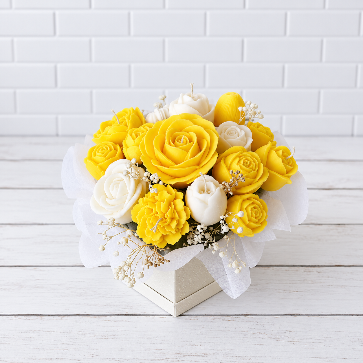 Bouquet de Velas Aromáticas S | Regalo Original Amanza