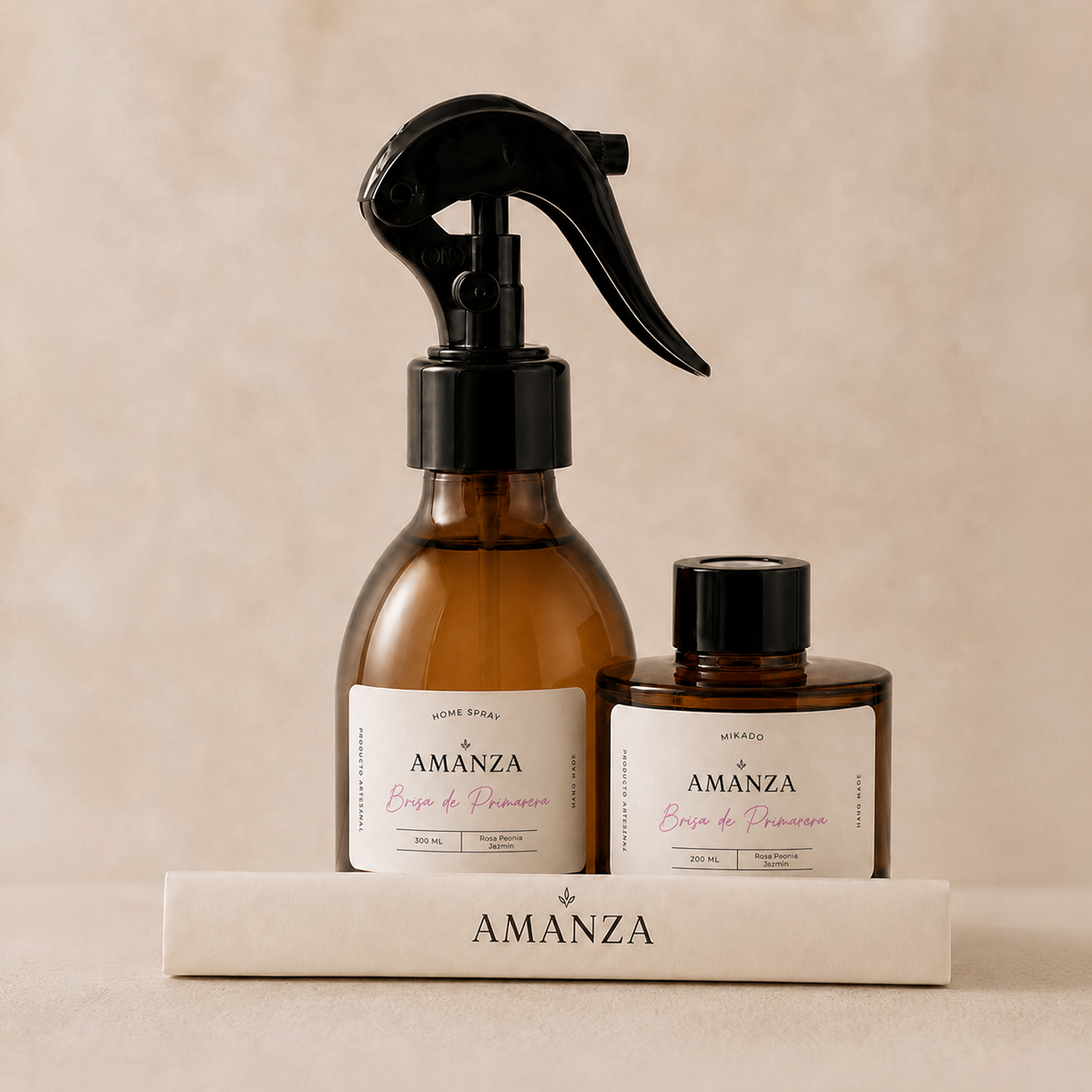 Pack Mikado Difusor 200 ml + Home Spray 300 ml| Brisas de primavera
