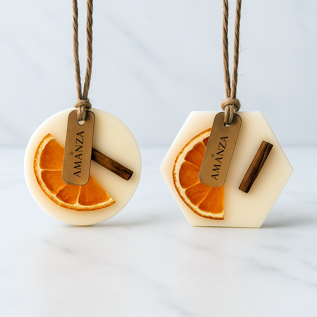 Set Tabletas de Cera Aromáticas 60 gr | Naranja Canela