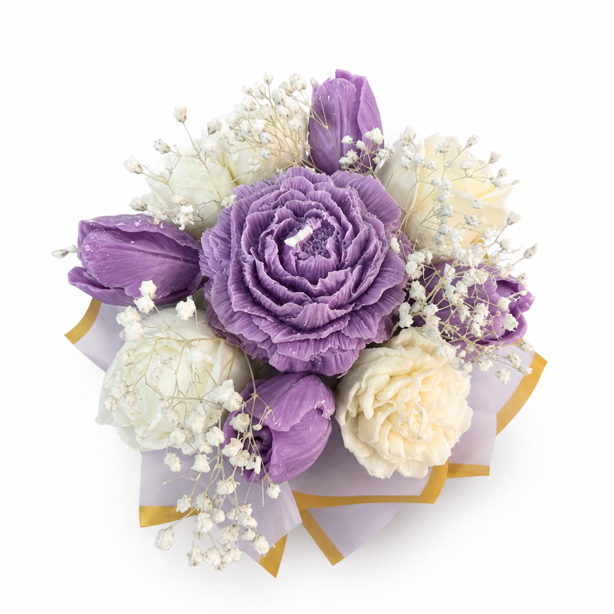 Bouquet de Velas Aromáticas "Ballerina" S | Regalo Original Amanza