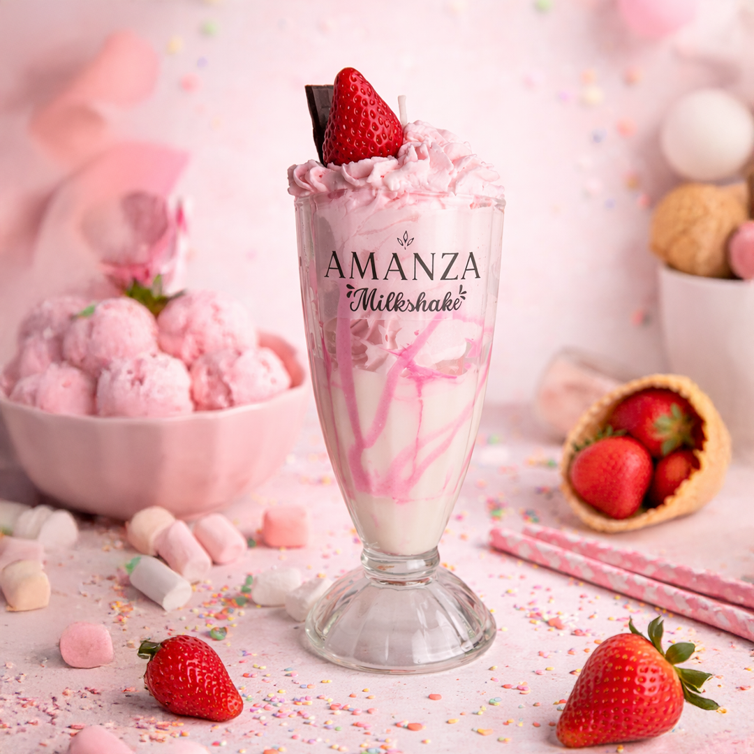 Vela de Soya Natural 280 gr | Milkshake