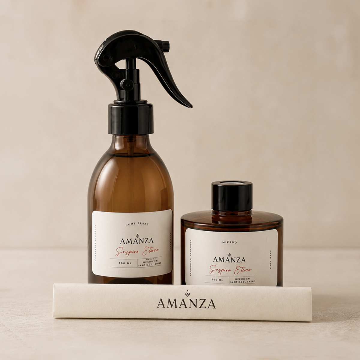 Pack Mikado Difusor 200 ml + Home Spray 300 ml | Suspiro eterno
