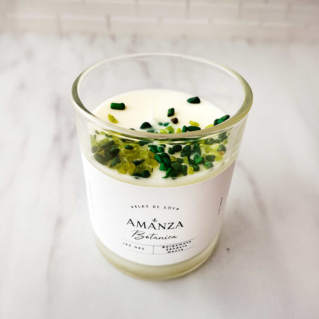 Vela de Soya Natural 180 gr | Botánica