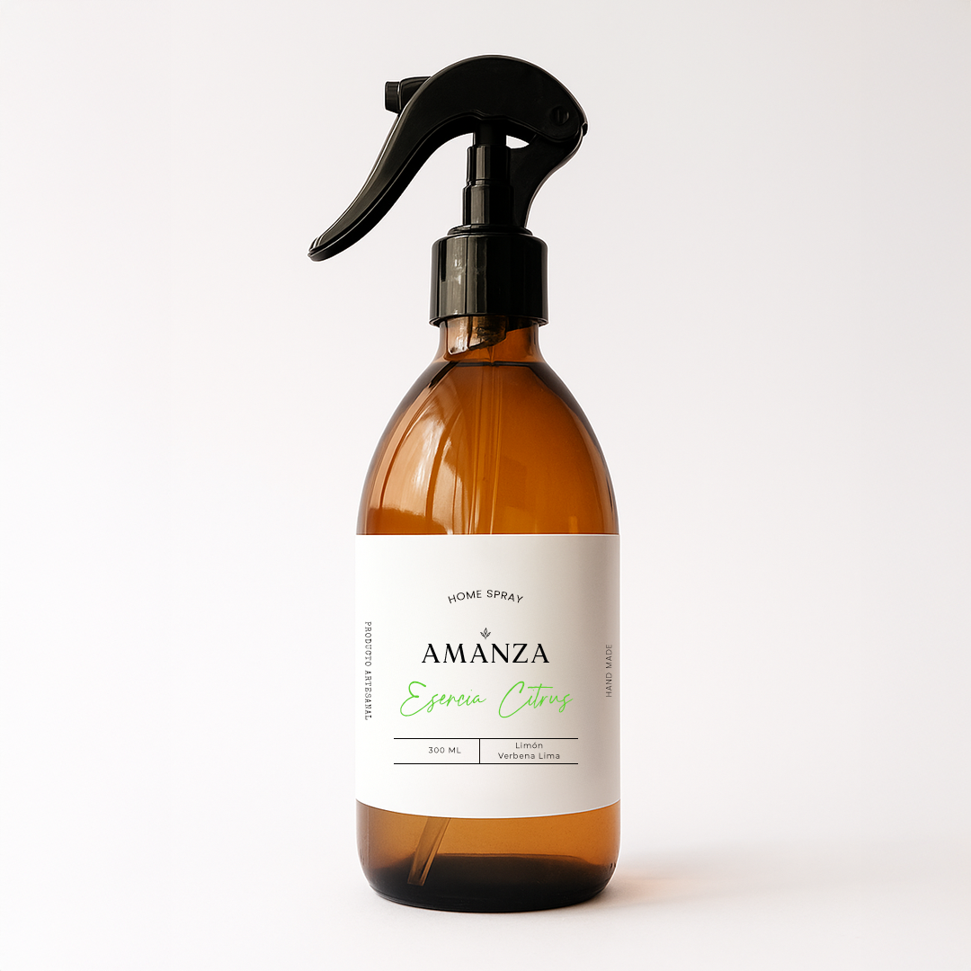 Home Spray Aromatizante 300 ml| Esencia Citrus
