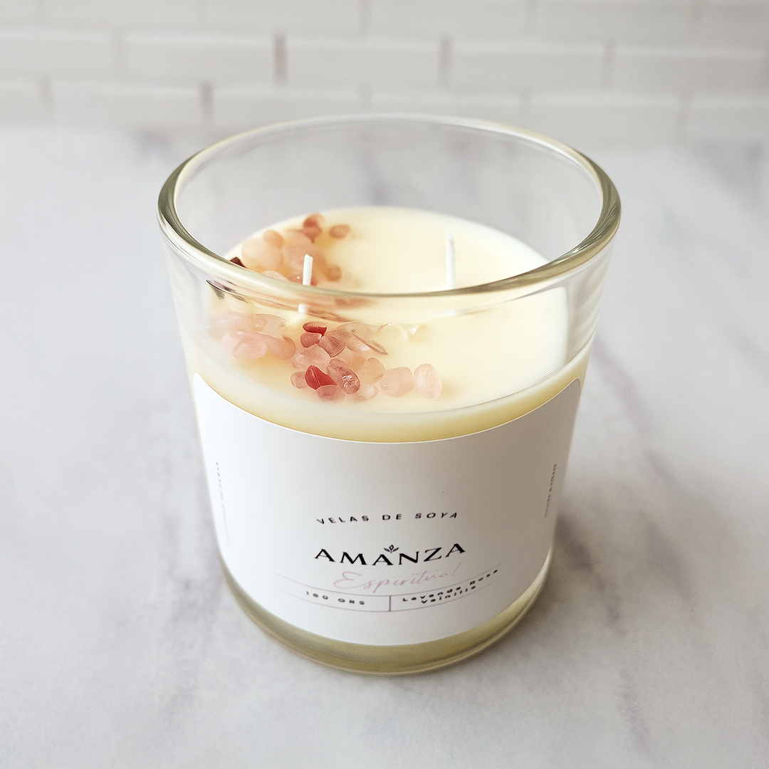 Vela de Soya Natural 180 gr | Espiritual
