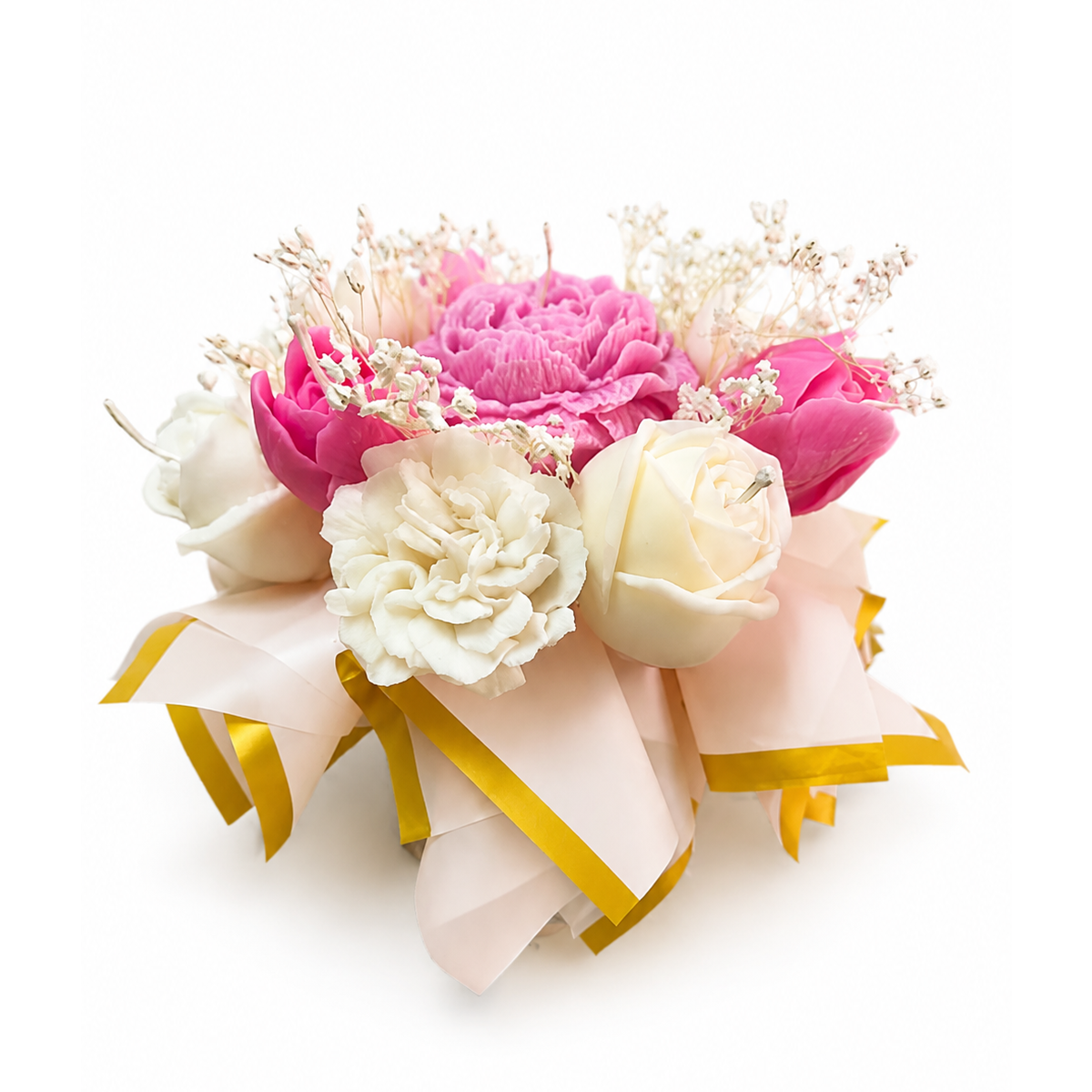 Bouquet de Velas Aromáticas "Ballerina" S | Regalo Original Amanza