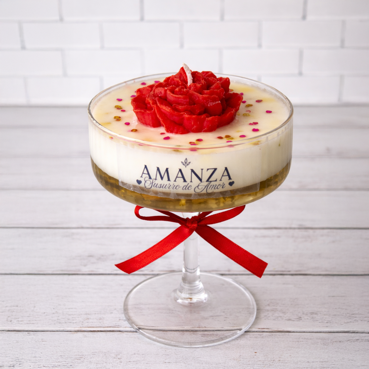 Vela de Soya Natural 180 gr | Susurro de Amor