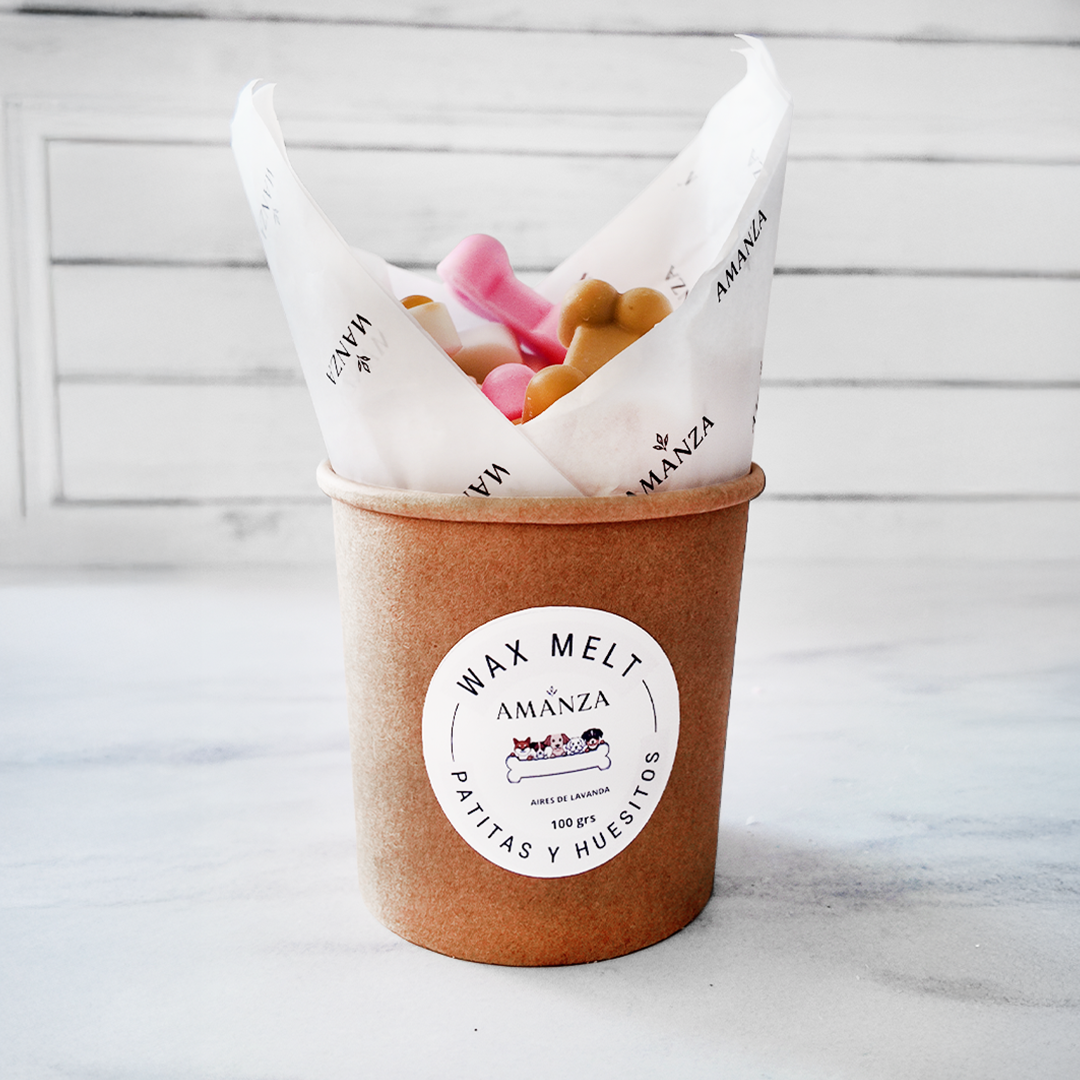 Wax Melt 100 gr | Patitas y Huesitos