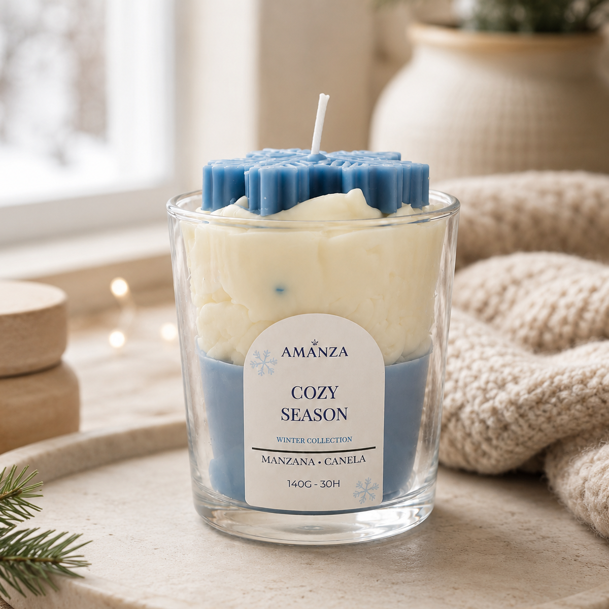 Vela Aromática "Cozy Season"  | Amanza Chile